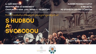 Pozvánka na koncert Orchestru litevských vzdušných vojenských sil